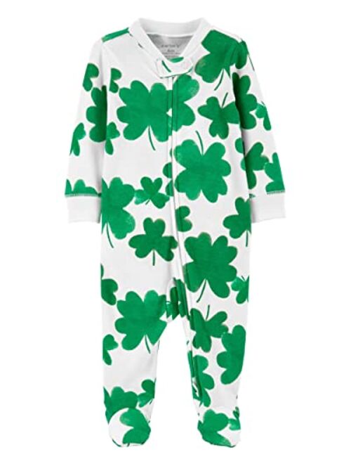 Carter's Unisex Baby St. Patrick's Day Jumpsuit