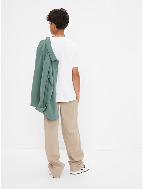 Gap Teen Cotton Solid Carpenter Pants