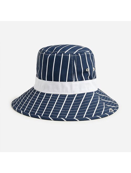 J.Crew Printed bucket hat in cotton twill