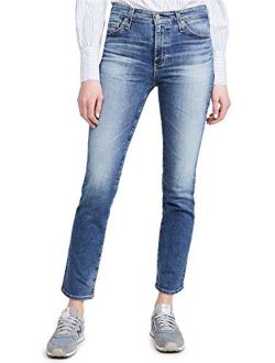 AG Adriano Goldschmied Women's Mari High Rise Slim Straight Jeans