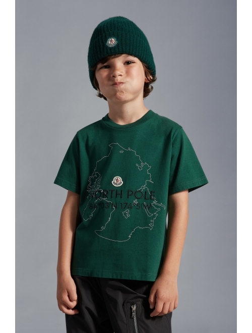 Moncler Enfant graphic-print cotton T-shirt