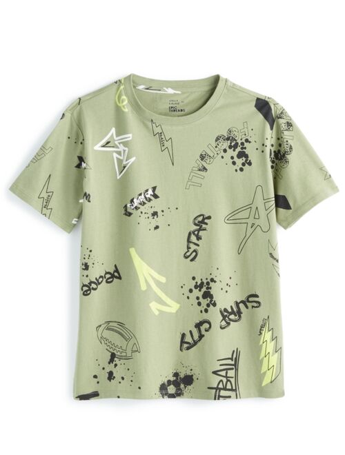 EPIC THREADS Big Boys Blaise Cotton T-Shirt, Created for Macy's