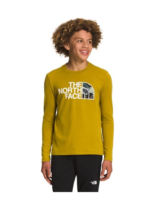 THE NORTH FACE Big Boys Long Sleeve Graphic T-shirt