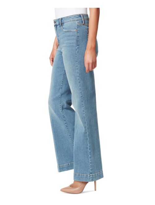 JESSICA SIMPSON Women's True Love Wide-Leg Trouser Jeans