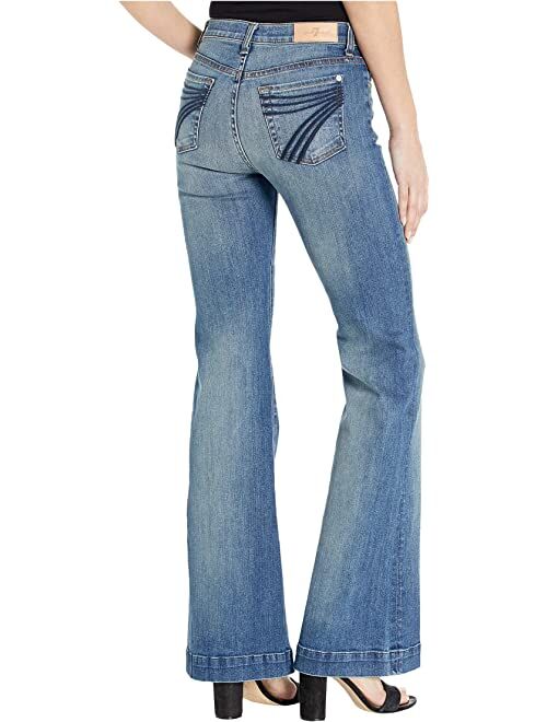 7 For All Mankind Luxe Vintage Dojo in Distressed Authentic Light