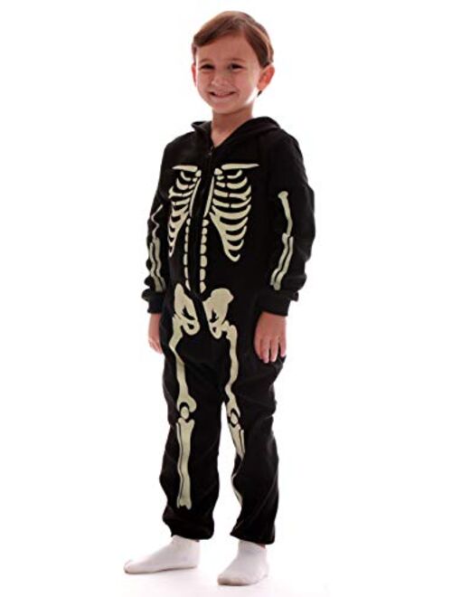 #followme Glow in The Dark Skeleton Jumpsuit Family