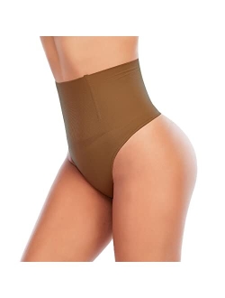 Tummy Control Thong Shapewear for Women Seamless Shaping Thong Panties Body Shaper Underwear