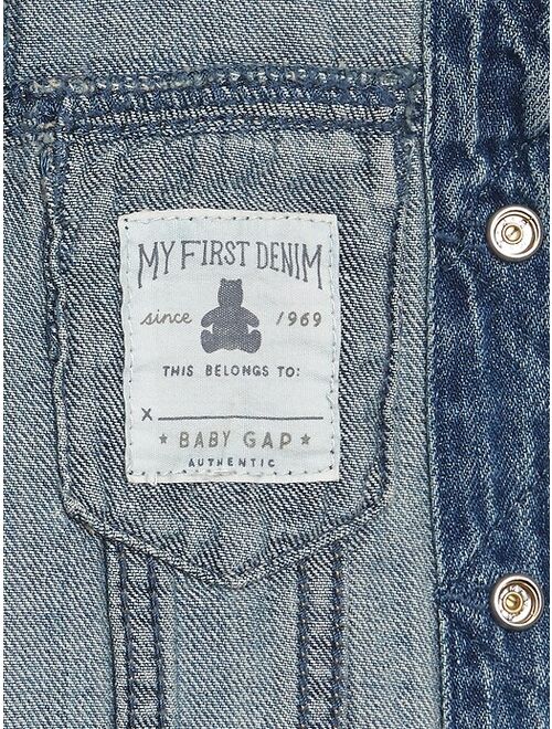 Gap Baby 100% Organic Cotton Icon Denim Jacket
