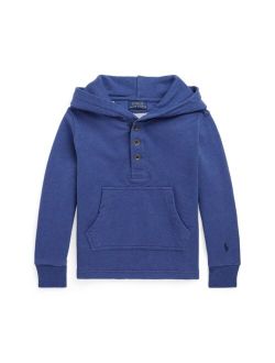 Toddler and Little Boys Cotton Terry Long Sleeve Hoodie