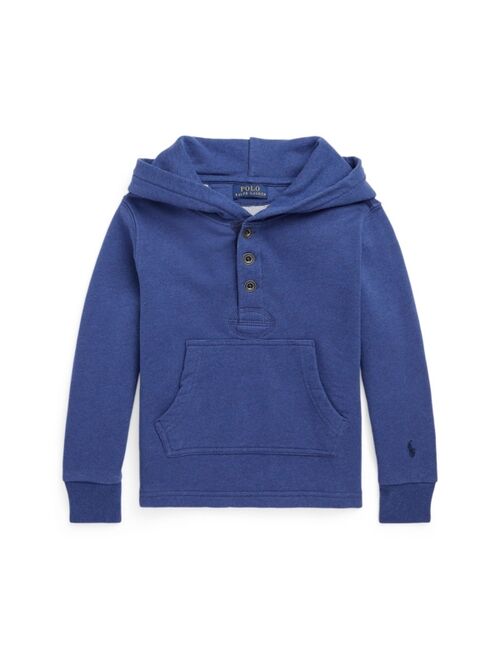 POLO RALPH LAUREN Toddler and Little Boys Cotton Terry Long Sleeve Hoodie
