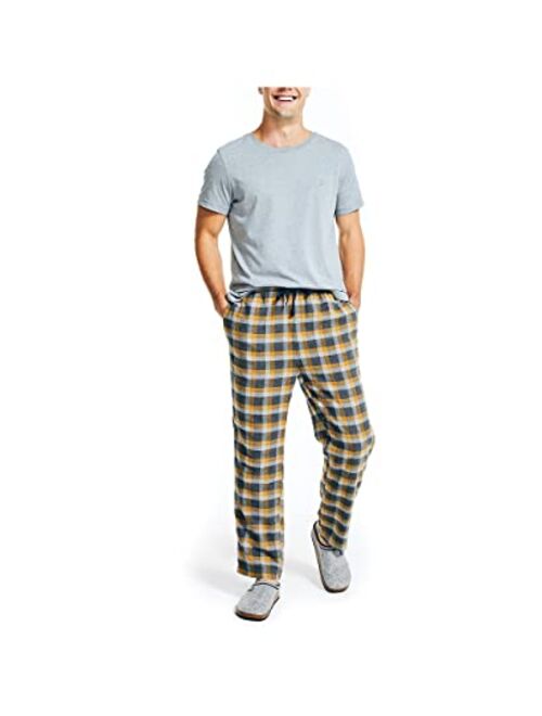 Nautica Men's Plaid Flannel Pajama Pant Set