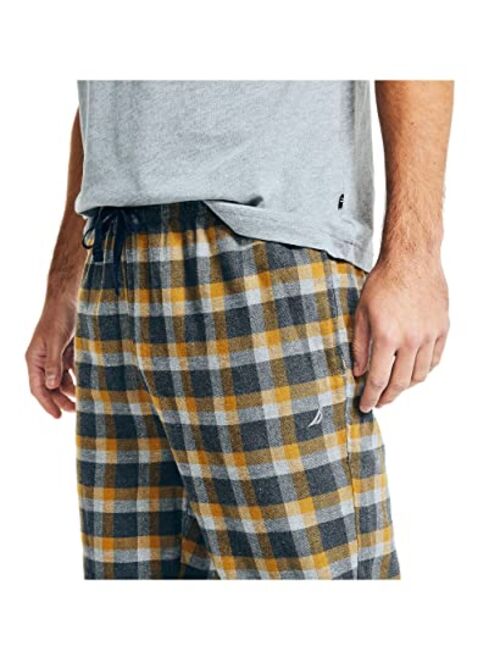 Nautica Men's Plaid Flannel Pajama Pant Set