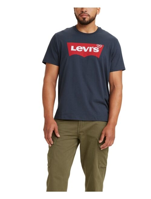 LEVI'S Men's Graphic Logo Batwing Short Sleeve T-shirt