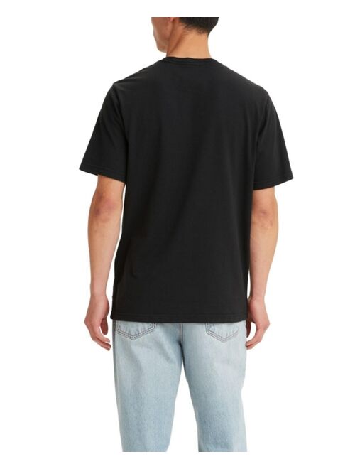 LEVI'S Men's Relaxed Fit Box Tab Logo Crewneck T-shirt