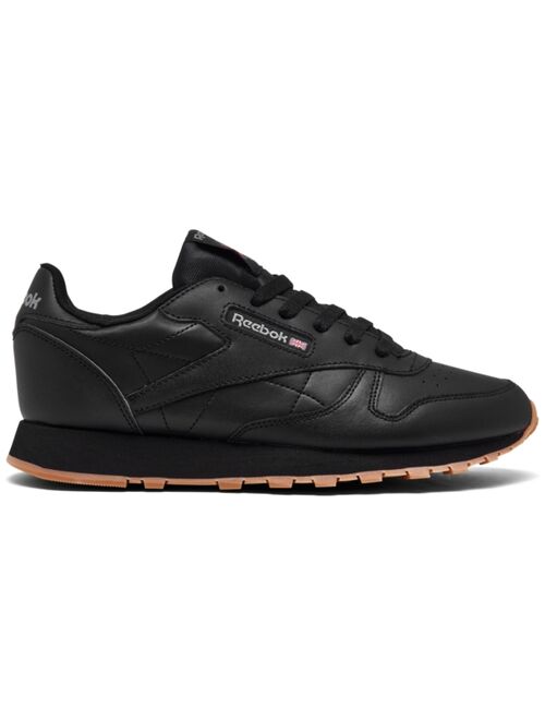REEBOK Big Kids Classic Leather Casual Sneakers from Finish Line
