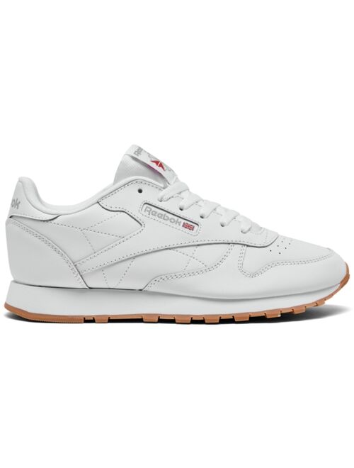 REEBOK Big Kids Classic Leather Casual Sneakers from Finish Line
