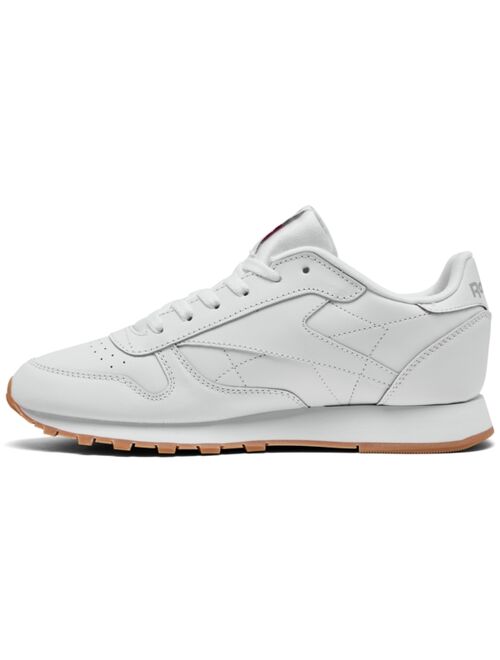 REEBOK Big Kids Classic Leather Casual Sneakers from Finish Line
