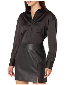 Women's Logan Oversized Drop-Shoulder Shine Shirt