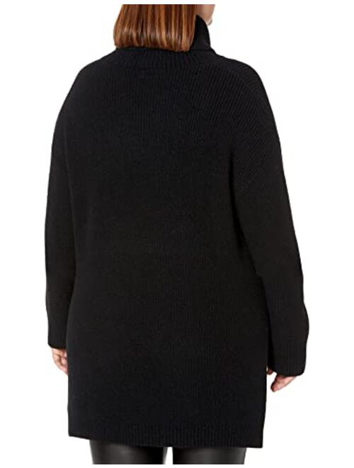 The Drop Women's Grayson Super Sofy Drop-Shoulder Turtleneck Sweater