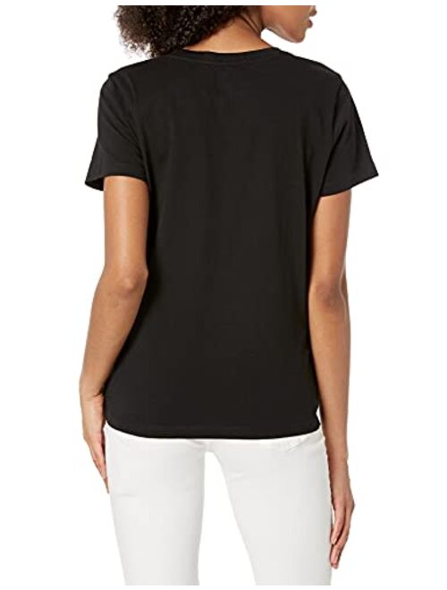 The Drop Women's Courtney Short-Sleeve Tiny Crewneck Jersey T-Shirt