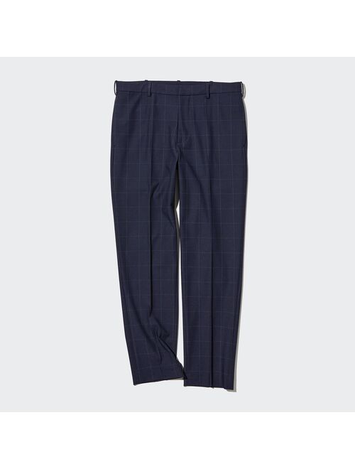 UNIQLO Smart Ankle Pants (2-Way Stretch Windowpane, Tall)
