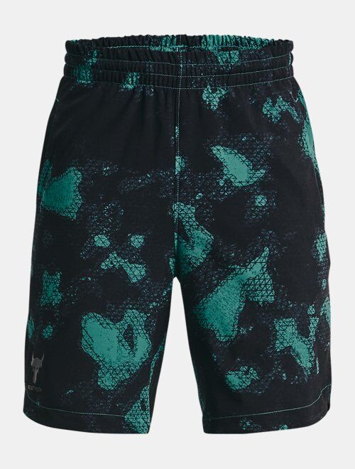 Under Armour Boys' Project Rock Woven Printed Shorts