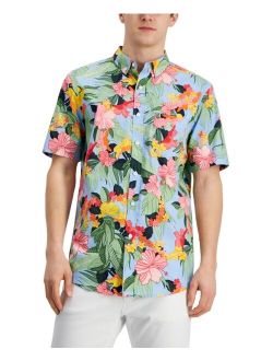 Men's Tropical-Print Shirt, Created for Macy's