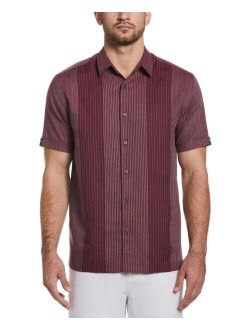 Men's Engineered Yarn-Dyed Short-Sleeve Shirt