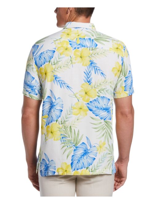 Cubavera Men's Textured Floral-Print Shirt