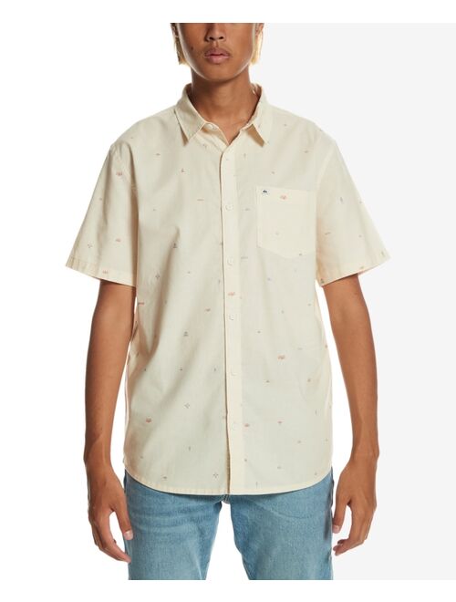 Quiksilver Men's Spaced Out Short Sleeves Shirt