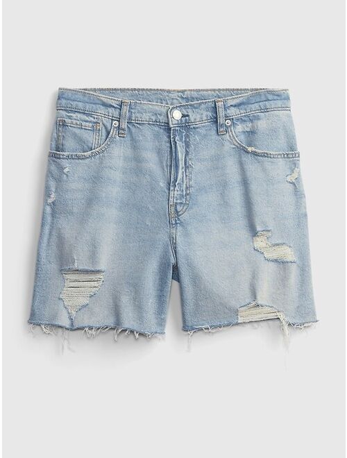 PROJECT GAP 5" High Rise Organic Cotton '90s Loose Denim Shorts