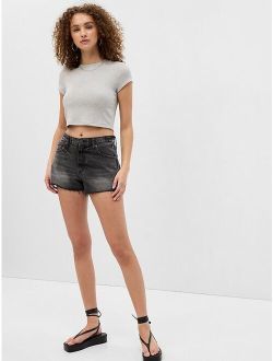 PROJECT GAP 2" Low Rise Denim Beach Shorts with Washwell