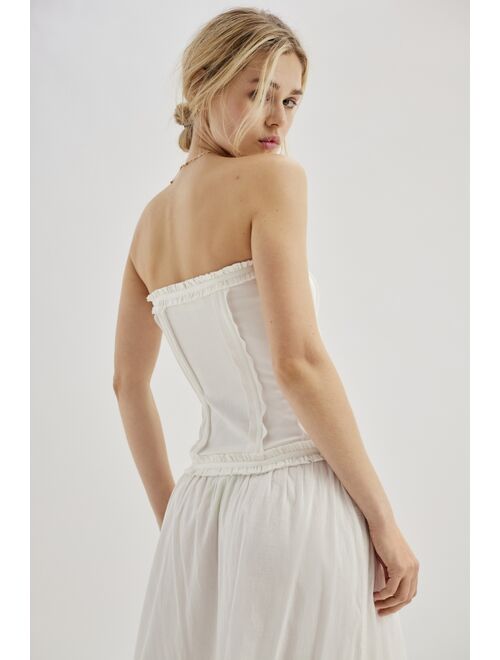 Urban Outfitters UO Hollie Seamed Strapless Corset Top