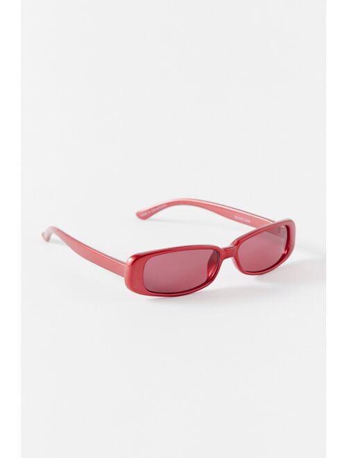 Urban Outfitters Courtney Slim Rectangle Sunglasses