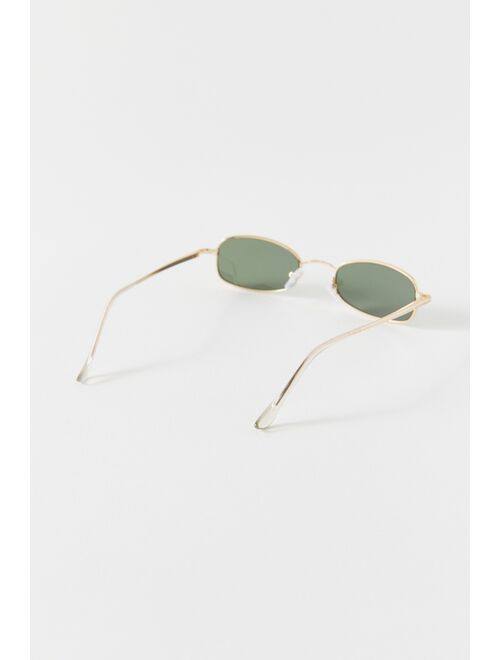 Urban Outfitters River 90s Slim Rectangle Sunglasses