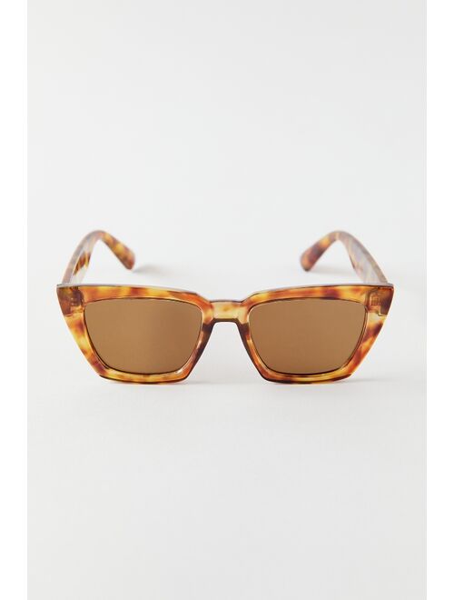 Urban Outfitters Muir Plastic Rectangle Sunglasses