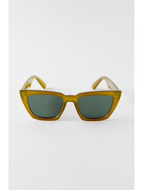 Urban Outfitters Muir Plastic Rectangle Sunglasses