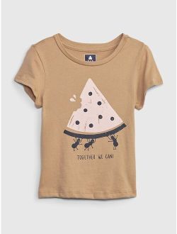 Toddler 100% Organic Cotton Mix and Match Graphic T-Shirt