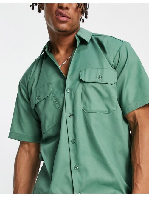 Dickies Work short sleeve shirt in green