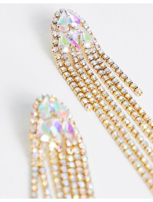 Public Desire The Maura earrings in diamante crystal