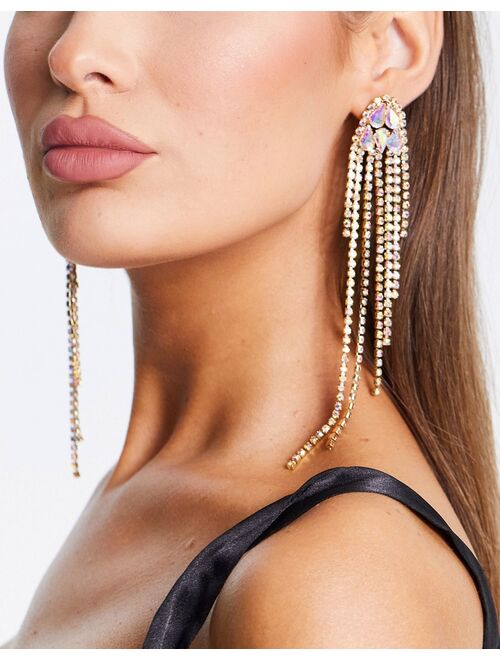 Public Desire The Maura earrings in diamante crystal