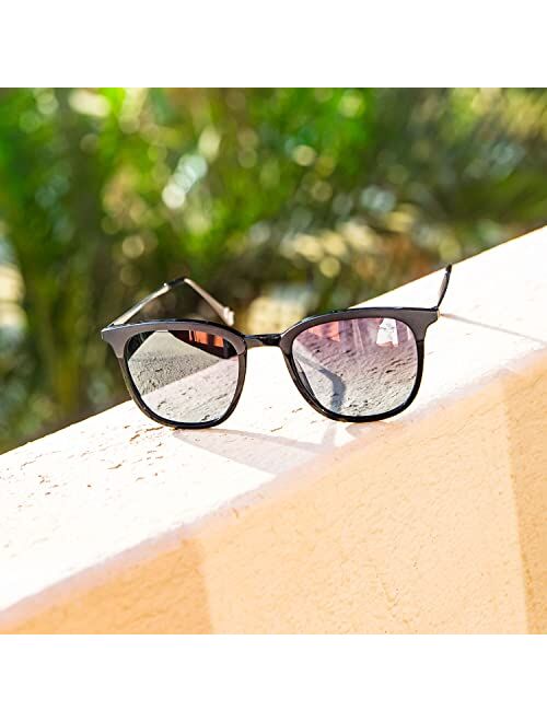 Panama Jack Premium Polarized Classic Club Sunglasses