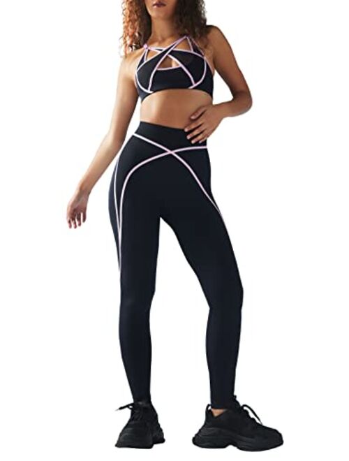 Savage x Fenty Womens X Mesh High-Waist Legging