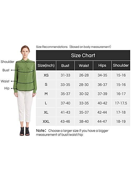 LilySilk Pure Silk Knitted T-Shirt for Women and Ladies Cool for Summer Basic Top Soft