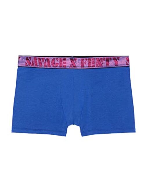 Savage x Fenty Men's Savage X Boxer Trunks With Iridescent Logo Waistband