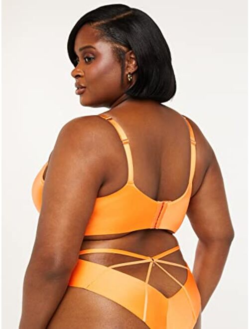 Savage x Fenty Savage X, Women's, Savage Not Sorry Microfiber Low-Cut Balconette Bra