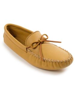 Minnetonka Men's Deerskin Leather Softsole Moccasin Loafers