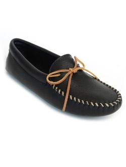 Minnetonka Men's Deerskin Leather Softsole Moccasin Loafers