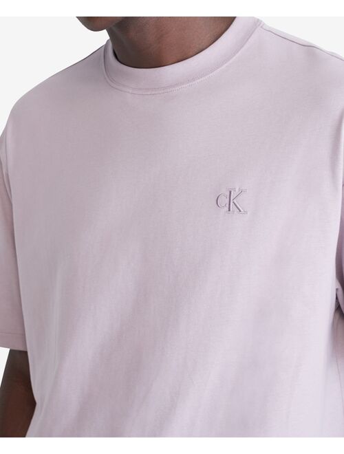 CALVIN KLEIN Men's Relaxed Fit Archive Logo Crewneck T-Shirt