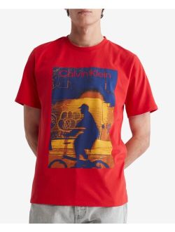 Men's Blur Biker Graphic T-Shirt